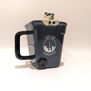 🦝 Main & Local Toronto Raccoon Mug – Excellent Condition Adorable